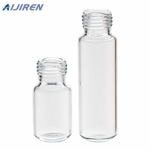 transparent 18mm 5.0 borosilicate glass headspace vials with beveled edge for analysis instrument Aijiren